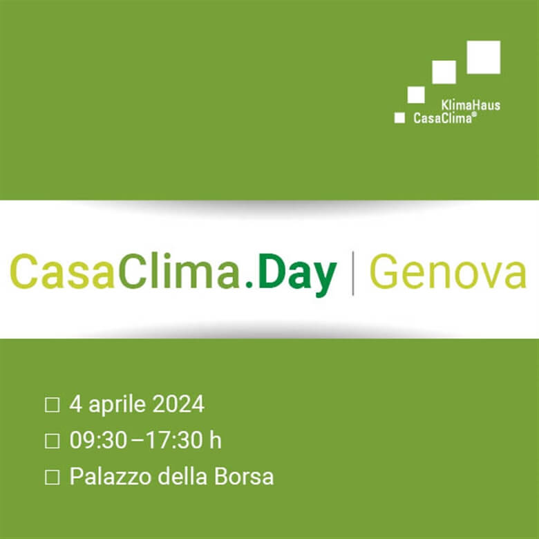 casaclima day genova